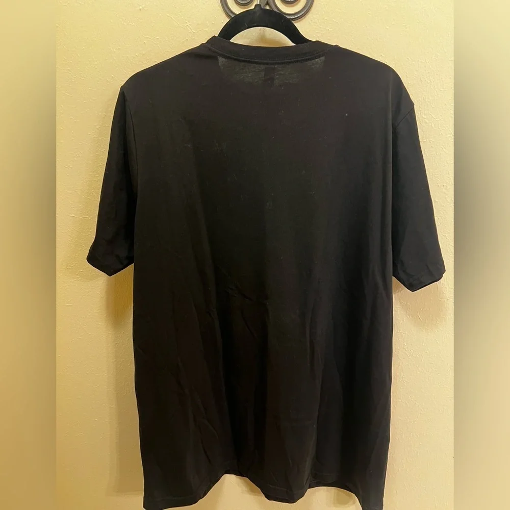 Vintage-Inspired Black Graphic Tee